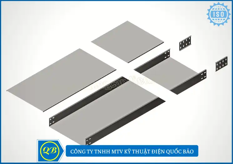 Tủ điện - Thang máng cáp - Ống gió cau tao mang cap - Máng cáp điện